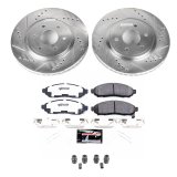Power Stop 16-22 Nissan Frontier Front and Rear Z36 Truck & Tow Kit w/Cals (1x psbS2994, 1x psbS3122A, 1x psbK8325-36, 1x psbK4621-36) thumbnail 4