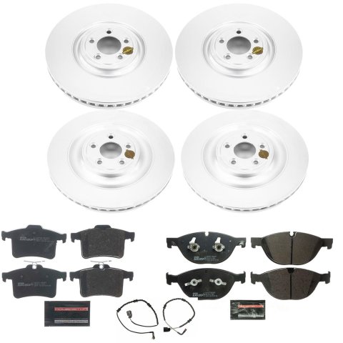 Power Stop 2010 Jaguar XKR Front and Rear Eurostop Brake Kit (Bundled Kit) thumbnail 5