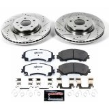 Power Stop 2017 INFINITI Q60 Front and Rear Z26 Street Kit w/Cals (1x psbS6036, 1x psbK2427-26, 1x psbK6944-26, 1x psbS7146) thumbnail 2