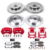 Power Stop 18-22 INFINITI Q60 Front and Rear Z26 Street Kit w/Cals (1x psbS6036, 1x psbK8021-26, 1x psbK6944-26, 1x psbS7146) thumbnail 8