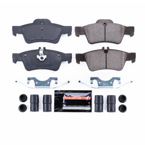 Power Stop 12-14 Mercedes-Benz E550 Front and Rear Z23 Coated Brake Kit (Bundled Kit) thumbnail 3