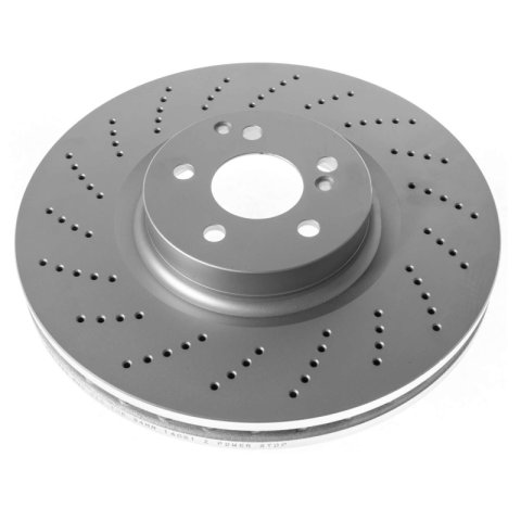 Power Stop 12-14 Mercedes-Benz E550 Front and Rear Z23 Coated Brake Kit (Bundled Kit) thumbnail 5
