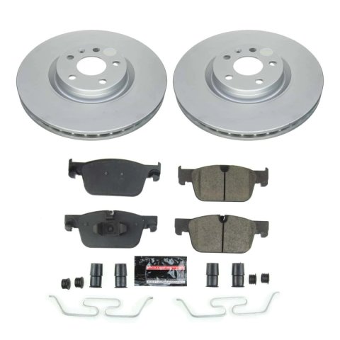 Power Stop 18-21 Volvo V90 Front and Rear Z23 Coated Brake Kit (1x psbCRK7757, 1x psbCRK8227) thumbnail 7
