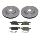 Power Stop 19-22 Ford Edge Front and Rear Z17 Coated Brake Kit (1x psbCRK8544, 1x psbCRK8542) thumbnail 6