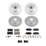 Power Stop 2019 Cadillac CTS Front and Rear Z17 Coated Brake Kit (1x psbCRK7777, 1x psbCRK8965) thumbnail 5