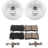 Power Stop 2019 Cadillac CTS Front and Rear Z17 Coated Brake Kit (1x psbCRK7777, 1x psbCRK8965) thumbnail 6