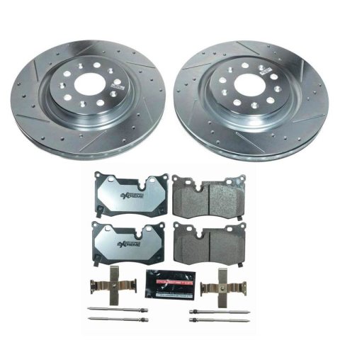 Power Stop 20-22 Chevrolet Corvette Front and Rear Z26 Street Brake Kit (1x psbK8528-26, 1x psbK8526-26) thumbnail 8
