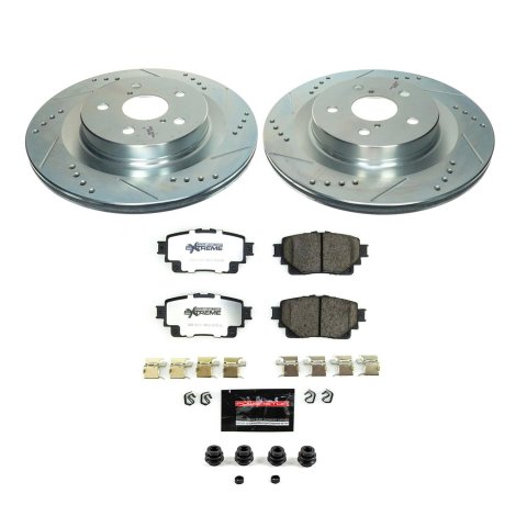 Power Stop 21-22 Toyota Sienna Front and Rear Z36 Truck & Tow Brake Kit (1x psbK8705-36, 1x psbK8716-36) thumbnail 7