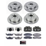 Power Stop 03-04 Dodge Dakota Front and Rear Autospecialty Kit w/Cals (Bundled Kit) thumbnail 2