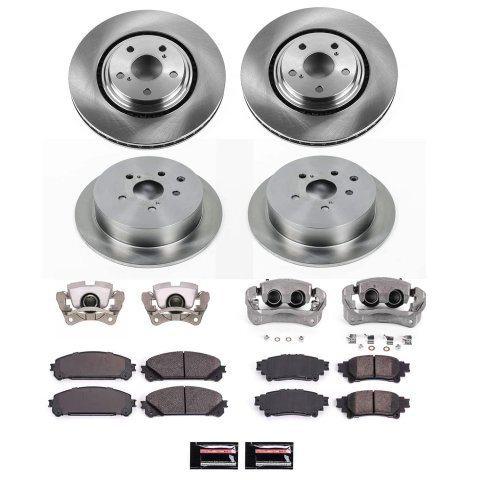Power Stop 10-15 Lexus RX450h Front and Rear Autospecialty Kit w/Cals (Bundled Kit) thumbnail 2