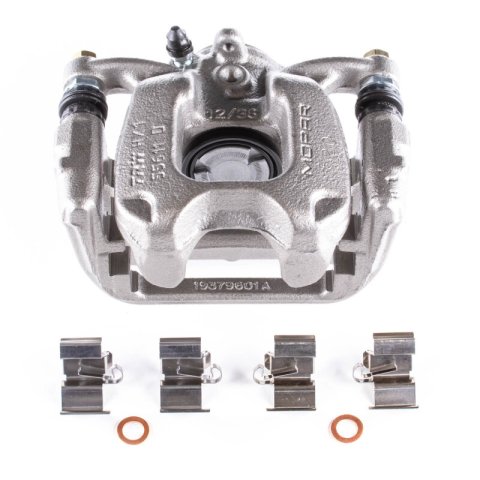PowerStop Z17 Evolution Plus Stock Replacement Brake Kits with Calipers for 2016-2018 500X, 2015-2018 RENEGADE - KCOE7300 Disc Kit, Replacement, Remanufactured, Front and Rear, Solid Surface Rotors, 1-piston Calipers, Pads, Fiat, Jeep, Kit thumbnail 3