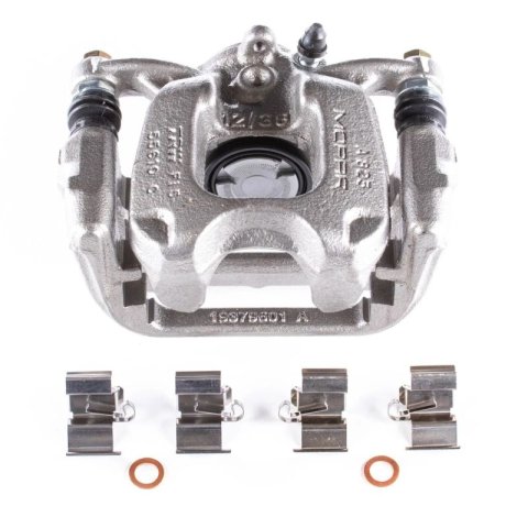 PowerStop Z17 Evolution Plus Stock Replacement Brake Kits with Calipers for 2016-2018 500X, 2015-2018 RENEGADE - KCOE7300 Disc Kit, Replacement, Remanufactured, Front and Rear, Solid Surface Rotors, 1-piston Calipers, Pads, Fiat, Jeep, Kit thumbnail 4