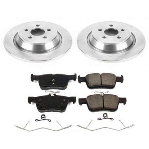 Power Stop 2021 Ford Edge Front and Rear Autospecialty Kit w/Cals (Bundled Kit) thumbnail 8