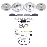 Power Stop 05-08 Chevrolet Cobalt Front and Rear Z23 Evolution Brake Kit (1x psbK1604, 1x psbKOE15509DK) thumbnail 2