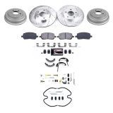 Power Stop 07-08 Chevrolet Cobalt Front and Rear Z23 Evolution Brake Kit (1x psbK2983, 1x psbKOE15395DK) thumbnail 2