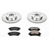 Power Stop 01-05 Pontiac Aztek Front and Rear Z23 Evolution Brake Kit (1x psbKOE15377DK, 1x psbK5233) thumbnail 4