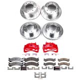 Power Stop 07-10 GMC Sierra 3500 HD Front and Rear Z36 Truck & Tow Kit w/Calipers (1x psbK5337-36, 1x psbS4816, 1x psbK2071-36, 1x psbS4814) thumbnail 9
