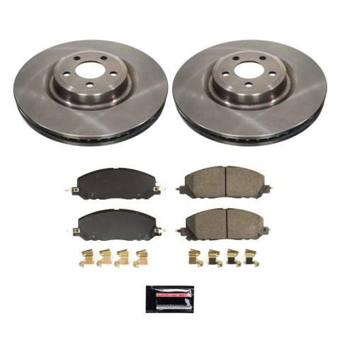 Power Stop 20-22 Lincoln Aviator Front and Rear Autospecialty Brake Kit (1x psbKOE8682, 1x psbKOE8673) thumbnail 3