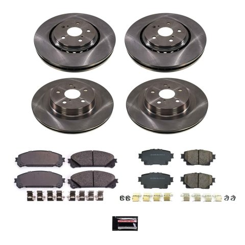 Power Stop 21-22 Toyota Sienna Front and Rear Autospecialty Brake Kit (1x psbKOE8716, 1x psbKOE8705) thumbnail 7