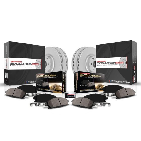 Power Stop 03-07 Ford E-450 Super Duty Front and Rear Z17 Coated Brake Kit (1x psbCRK4912, 1x psb17-655, 2x psbAR8542EVC) thumbnail 4