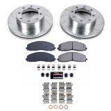 Power Stop 13-16 Ford F-450 Super Duty Front Z23 Evolution Kit w/Calipers (1x psbZ23-1680, 1x psbS5486, 1x psbAR85153XL, 1x psbAR85153XR) thumbnail 2