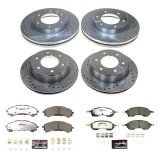 Power Stop 21-23 Ford Bronco Front and Rear Z36 Truck & Tow Brake Kit (1x psbK8763-36, 1x psbK8413-36) thumbnail 7