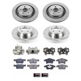 Power Stop 13-14 Lincoln MKZ Front and Rear Autospecialty Kit w/Cals (Bundled Kit) thumbnail 2