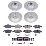 Power Stop 14-16 Mercedes-Benz E250 Front and Rear Z23 Coated Brake Kit (1x psbCRK7496, 1x psbCRK7745) thumbnail 6