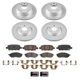 Power Stop 2009 Nissan 370Z Front and Rear Z17 Coated Brake Kit (1x psbCRK112, 1x psbCRK9064) thumbnail 1