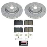 Power Stop 2021 Subaru WRX Front and Rear Z17 Coated Brake Kit (1x psbCRK9015, 1x psbCRK9080) thumbnail 6