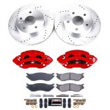 Power Stop 04-06 Dodge Durango Front Z23 Evolution Kit w/Cals (1x psbK2165, 1x psbS4876) thumbnail 2