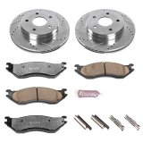 Power Stop 04-06 Dodge Durango Front and Rear Z36 Truck & Tow Kit w/Cals (1x psbK2172-36, 1x psbK2165-36, 1x psbS4836, 1x psbS4876) thumbnail 9