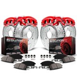 Power Stop 08-14 Subaru Tribeca Front and Rear Z23 Evolution Kit w/Cals (1x psbS3348, 1x psbK4645, 1x psbK4603, 1x psbS3234) thumbnail 2