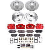 Power Stop 08-14 Subaru Tribeca Front and Rear Z23 Evolution Kit w/Cals (1x psbS3348, 1x psbK4645, 1x psbK4603, 1x psbS3234) thumbnail 3