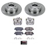 Power Stop 09-10 Hyundai Sonata Rear Autospecialty Kit w/Cals (1x psbL3412, 1x psbL3413, 1x psbKOE9060) thumbnail 1