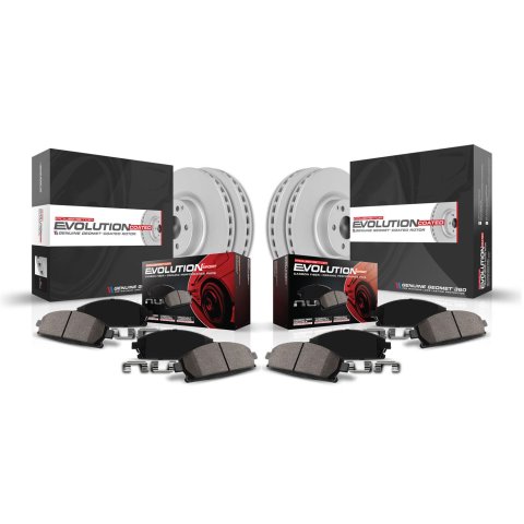 Power Stop 13-15 Jaguar XJ Front and Rear Z23 Coated Brake Kit (1x psbCRK6279, 1x psbCRK8035) thumbnail 5