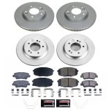 Power Stop 2022 Kia Forte Front and Rear Z17 Coated Brake Kit (1x psbCRK6985, 1x psbCRK8749) thumbnail 1
