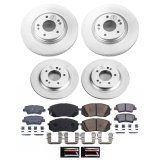 Power Stop 2020 Kia Optima Front and Rear Z17 Coated Brake Kit (1x psbCRK6985, 1x psbCRK7353) thumbnail 5