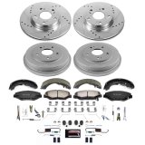 Power Stop 13-14 Honda Fit Front and Rear Z36 Truck & Tow Brake Kit (1x psbK6490-36, 1x psbKOE15318DK) thumbnail 2