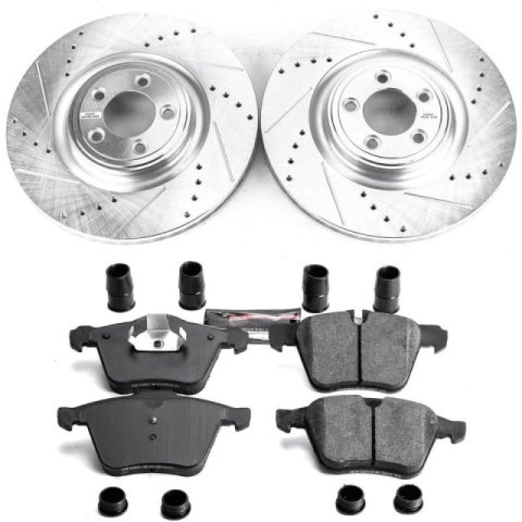 Power Stop 13-15 Jaguar XJ Front and Rear Z23 Evolution Brake Kit (1x psbK8035, 1x psbK6279) thumbnail 2