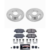 Power Stop 2020 Kia Optima Front and Rear Z23 Evolution Brake Kit (1x psbK7509, 1x psbK6985) thumbnail 3