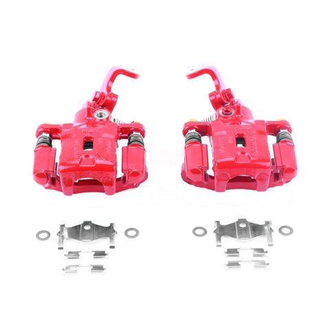 Power Stop 05-06 Hyundai Elantra Front and Rear Z23 Evolution Kit w/Calipers (1x psbS3302, 1x psbK1087, 1x psbK3106, 1x psbS15186) thumbnail 3