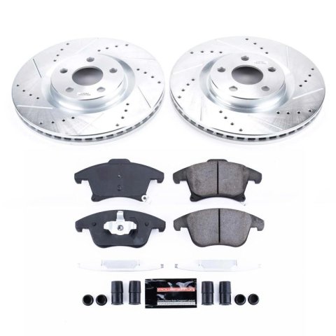Power Stop 19-20 Ford SSV Plug-In Hybrid Front and Rear Z23 Evolution Kit w/Calipers (1x psbS5474, 1x psbK7417, 1x psbK8540, 1x psbS15140) thumbnail 5