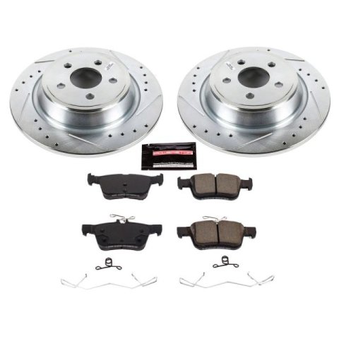 Power Stop 19-20 Ford SSV Plug-In Hybrid Front and Rear Z23 Evolution Kit w/Calipers (1x psbS5474, 1x psbK7417, 1x psbK8540, 1x psbS15140) thumbnail 6
