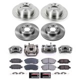 Power Stop 2019 Nissan Sentra Front and Rear Autospecialty Kit w/Calipers (Bundled Kit) thumbnail 2