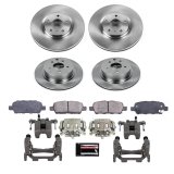 Power Stop 2009 Nissan 370Z Front and Rear Autospecialty Kit w/Calipers (Bundled Kit) thumbnail 2