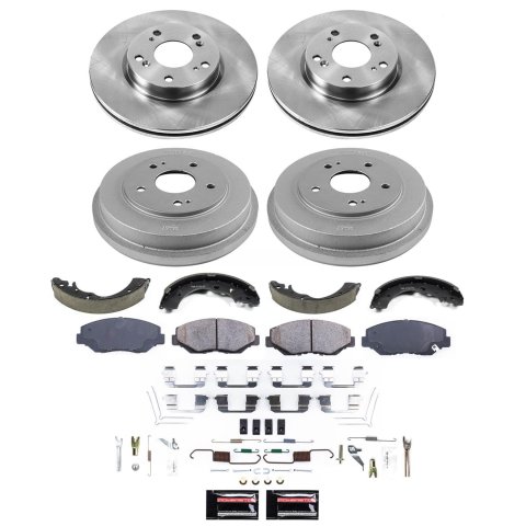 Power Stop 13-14 Honda Fit Front and Rear Autospecialty Brake Kit (1x psbKOE6490, 1x psbKOE15318DK) thumbnail 7