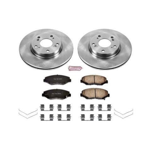 Power Stop 13-14 Honda Fit Front and Rear Autospecialty Brake Kit (1x psbKOE6490, 1x psbKOE15318DK) thumbnail 9