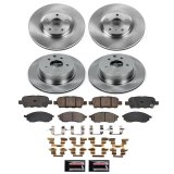 Power Stop 2009 Nissan 370Z Front and Rear Autospecialty Brake Kit (1x psbKOE112, 1x psbKOE9064) thumbnail 6