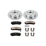 Power Stop 02-04 Oldsmobile Silhouette Front and Rear Autospecialty Brake Kit (1x psbKOE2553, 1x psbKOE5135) thumbnail 2